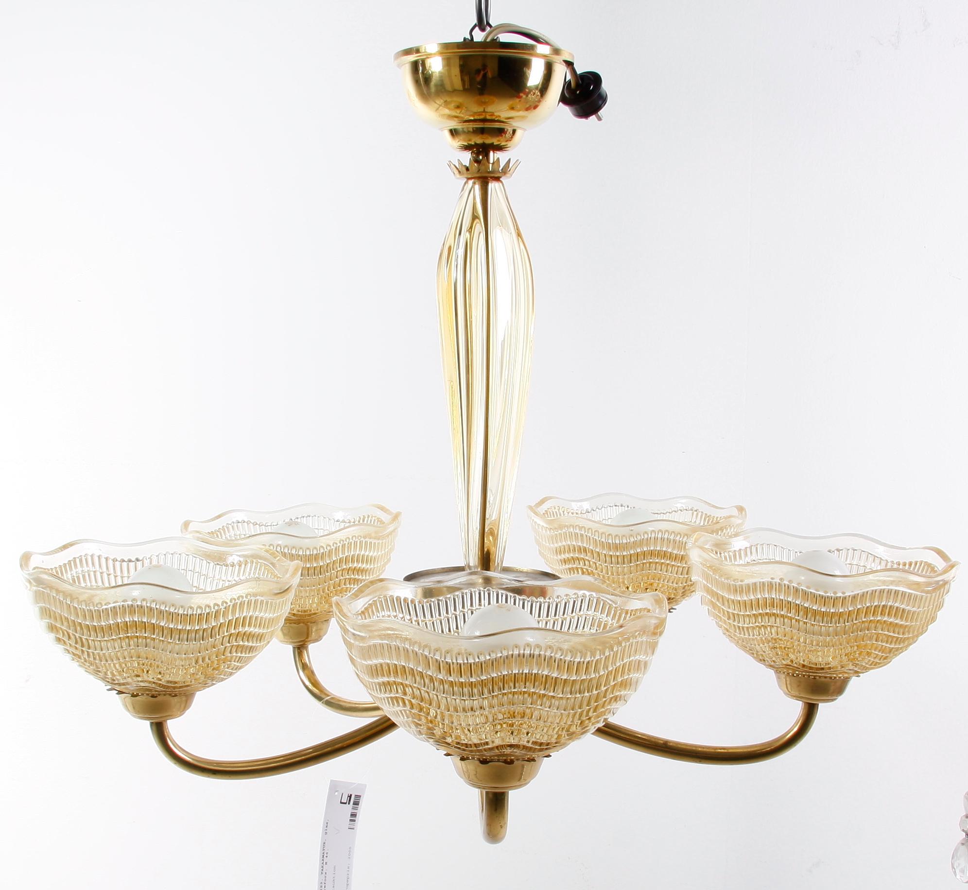 TAKARMATUR, glas, Orrefors. H 46.