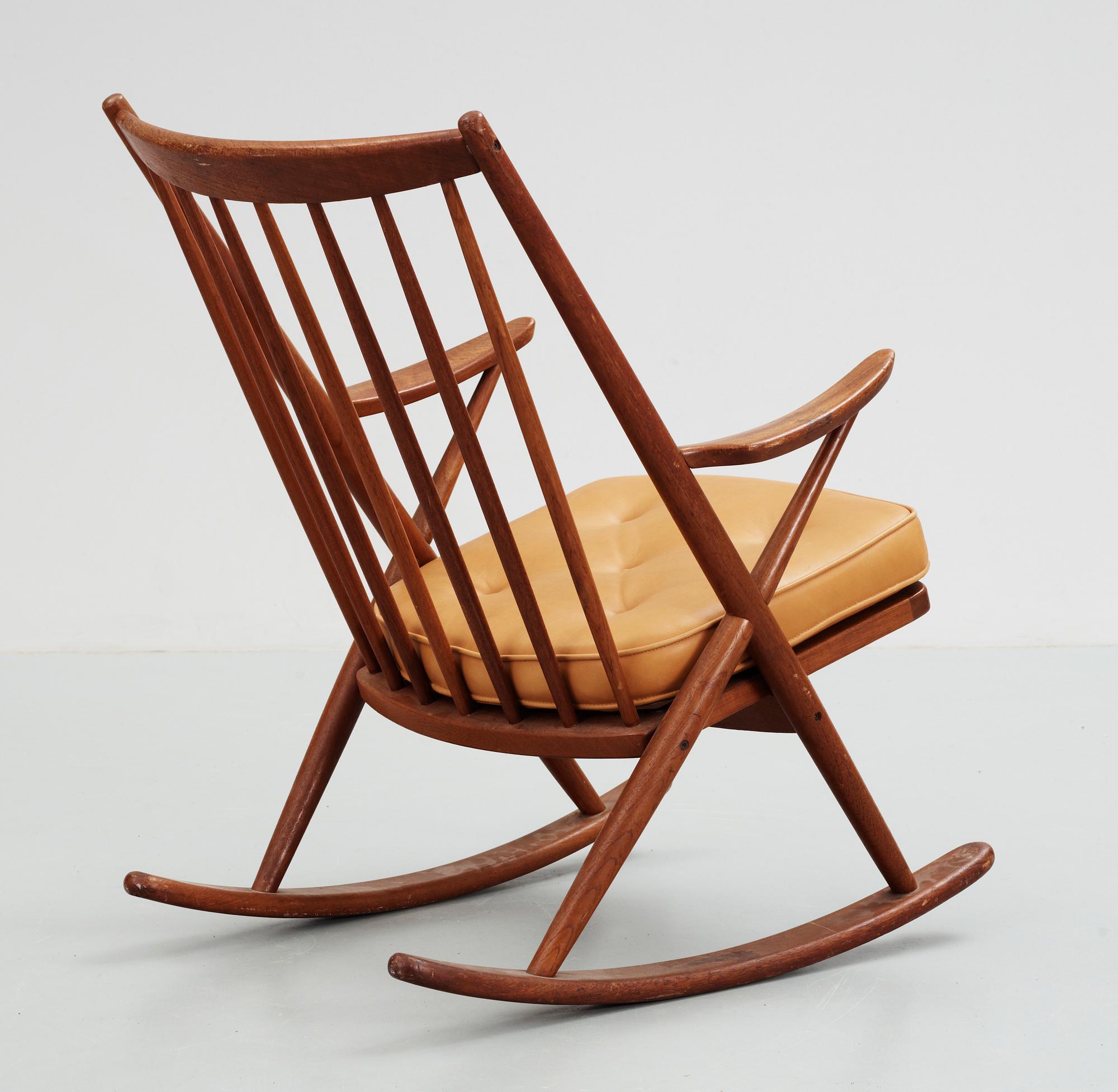 GUNGSTOL, design Frank Reenskaug, Bramin Møbler, modell: 182.