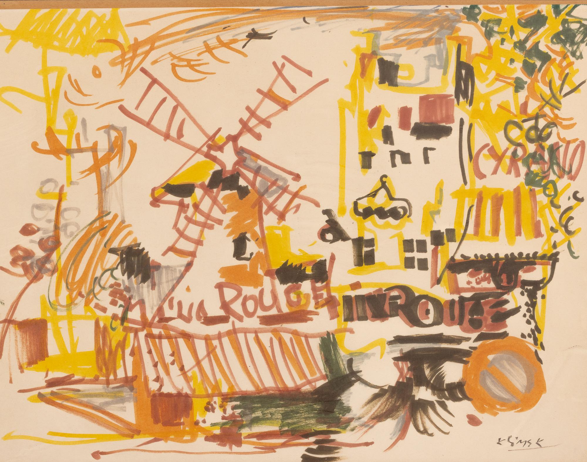 Ludwig Klimek, Drawings, 3 pcs.