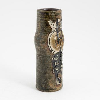 Lisa Larson, a stoneware vase, Gustavsbergs studio, signed.