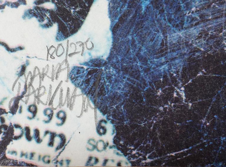 MARIA LARKMAN. 2 st konsttryck, signerade i blyerts och numrerade 176/270 samt 76/240.