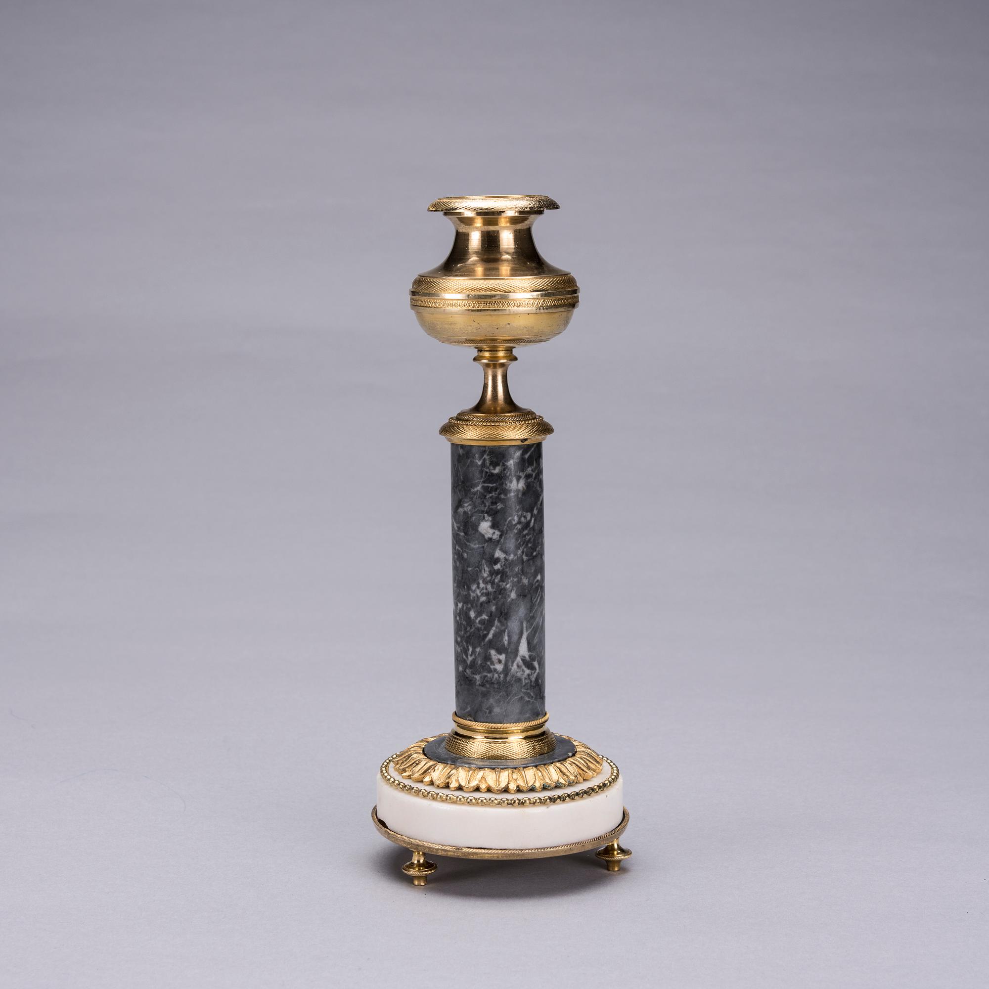 LJUSSTAKE, gustaviansk, 1700-tal.