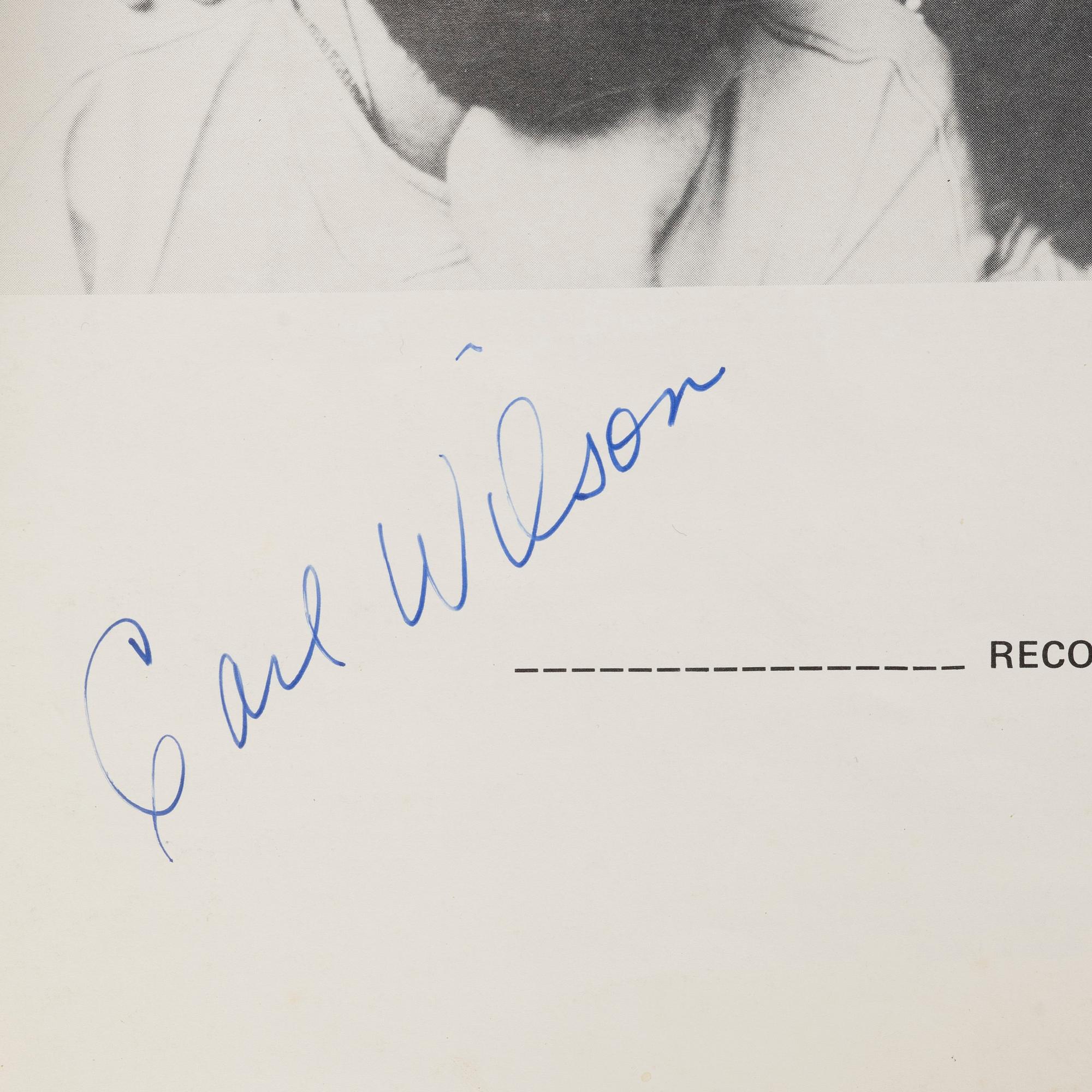 Beach Boys, "Here Comes The Night", signed sheet music, Almo Publications, USA.