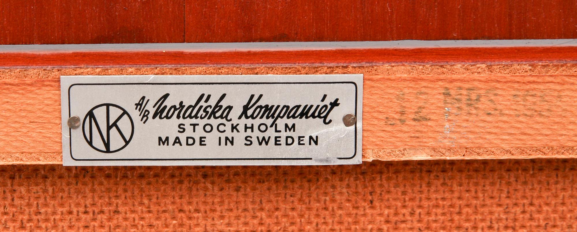 BOKHYLLOR, ur Futuraserien, David Rosén för NK, Nordiska Kompaniet, 1900-talets andra hälft.