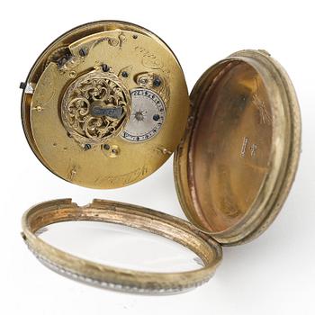 HERRFICKUR, förgylld mässing, Vallaire,  Paris sent 1700-tal. Vikt ca 106 gram.