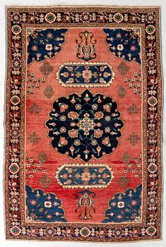 Matta orientalisk old ca 285x190 cm.