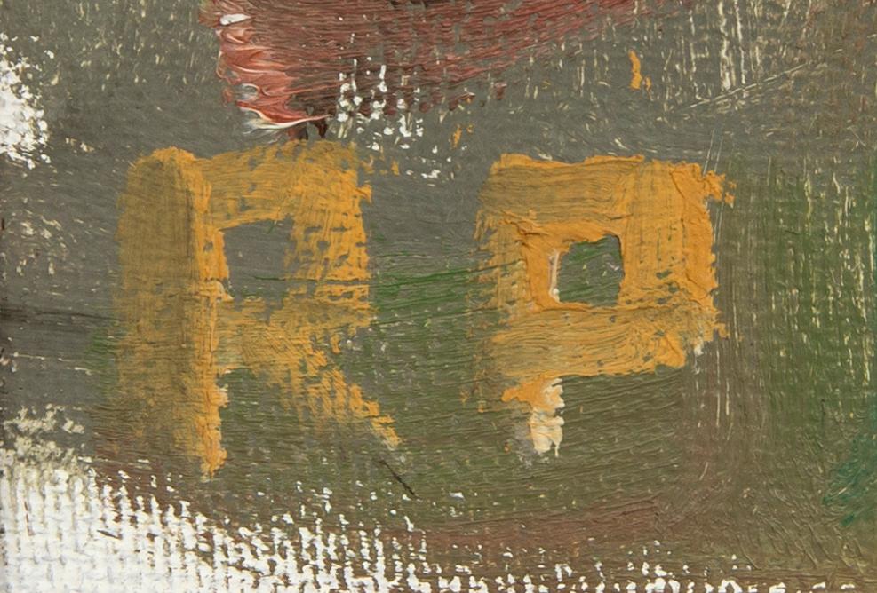 Ragnar Person, a signed oil on canvas.