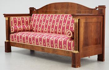 SOFFA, Karl-Johan stil, sent 1800-tal.