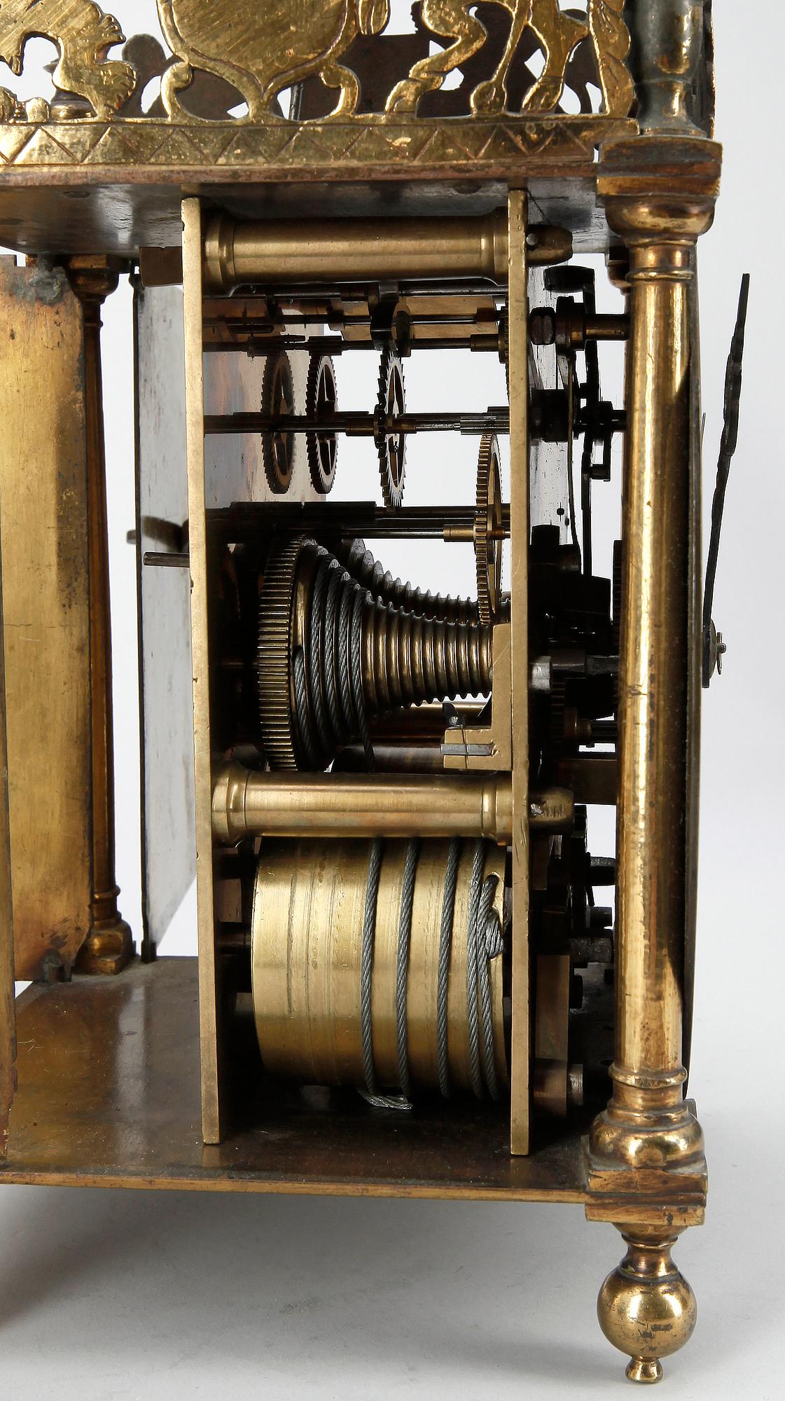 LANTERN CLOCK, England, barockstil 1800-tal.