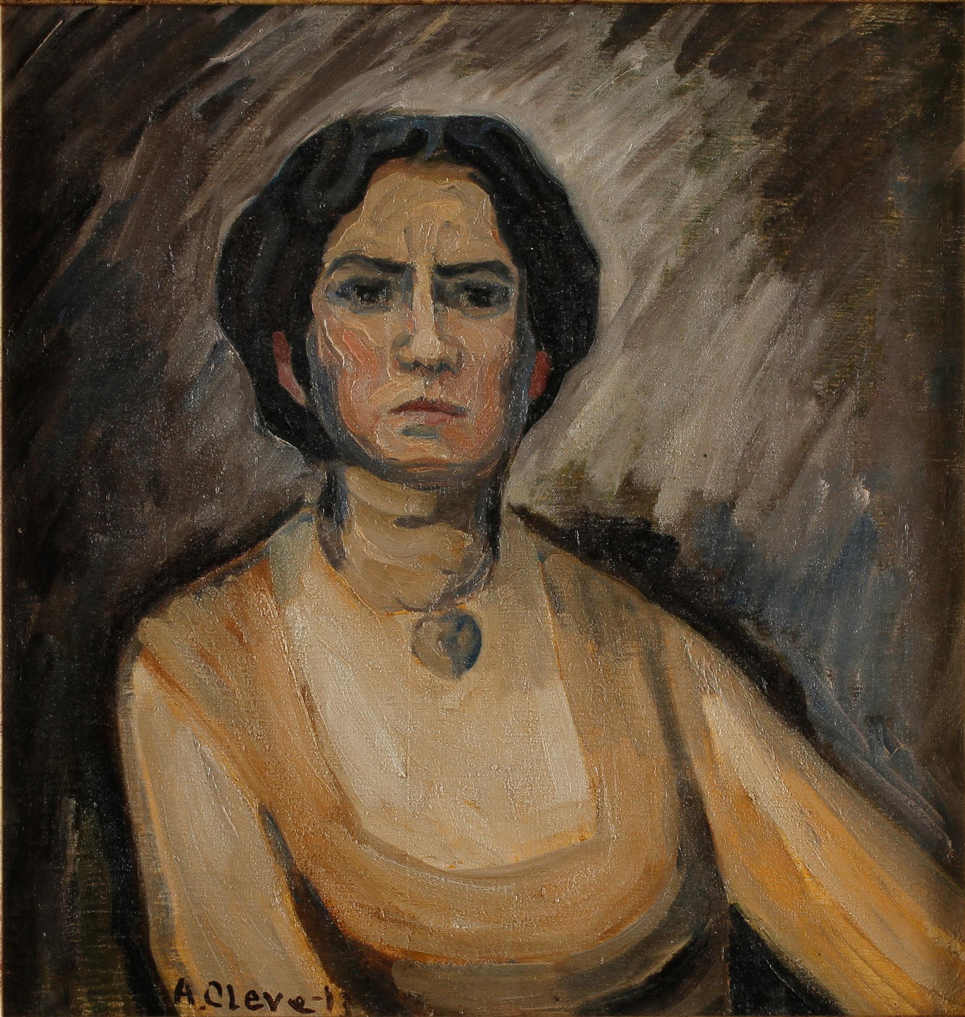 AGNES CLEVE, olja på duk, sign och dat -13.