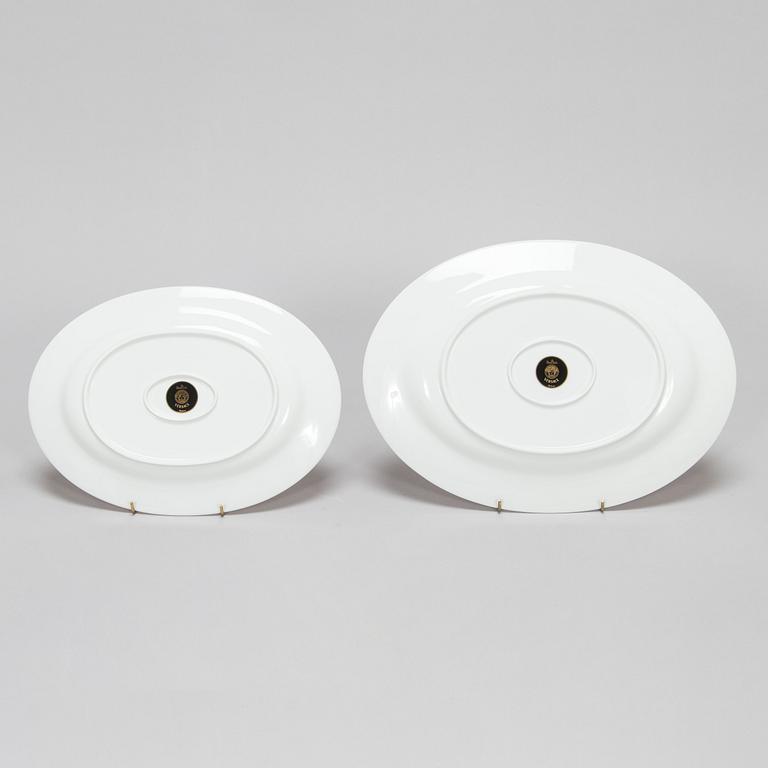 Versace, ruoka-astiasto, 27 osaa, posliini, "Medusa", Rosenthal, Studie-linie, Saksa.