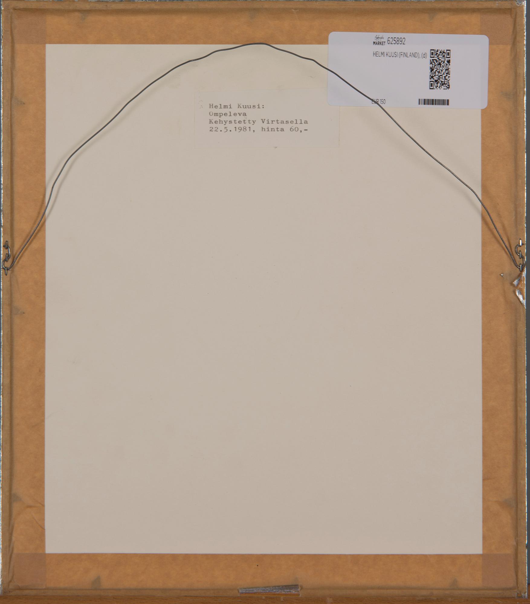 HELMI KUUSI, etsning, signerad, daterad 1976, och numrerad Tpl'a 2/25.