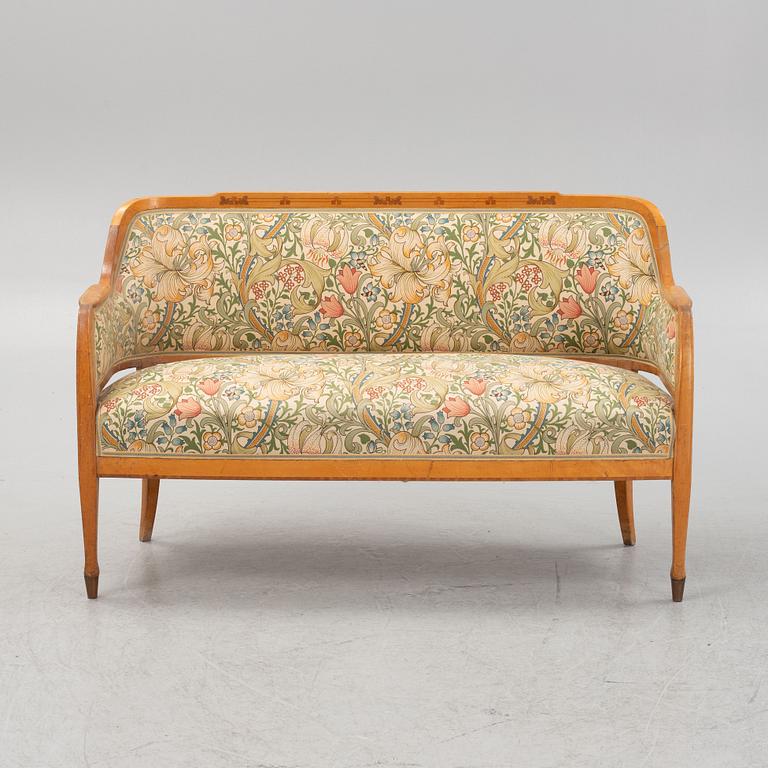 A Jugend sofa, 1910's.