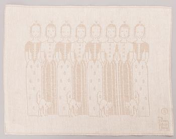 DORA JUNG, bordstabletter 4 st, signering Dora Jung samt märkt TL, Tampella.