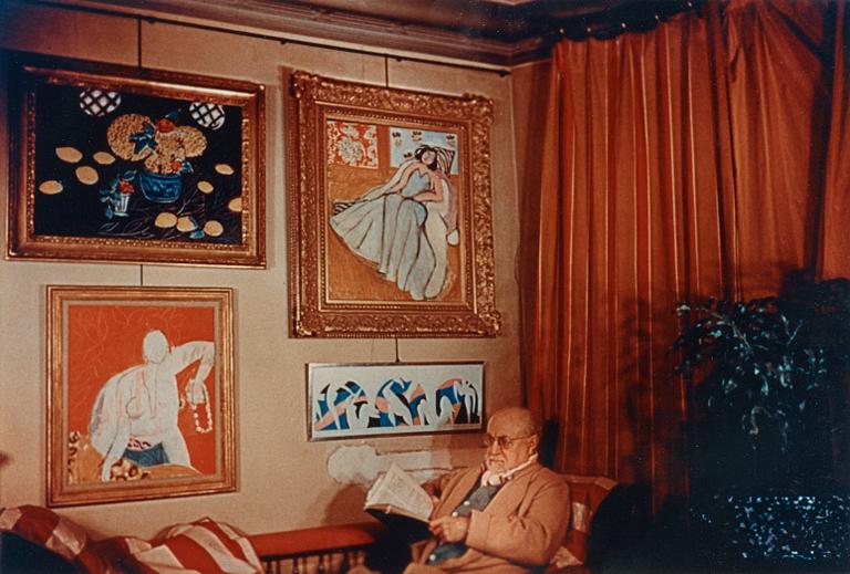 Gisèle Freund, "Henri Matisse, Paris, 1948".