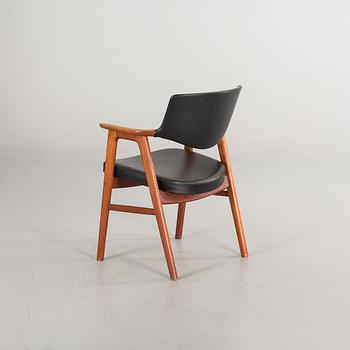 A DANISH ERIK KIRKEGAARD CHAIR.