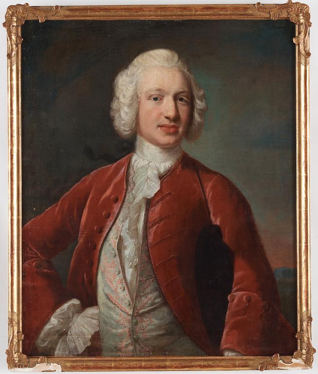 Johan Henrik Scheffel, Porträtt. ett par, föreställande bröderna Christer Gustaf Fleming (1727-1748) samt Axel Fleming (1728-1825).