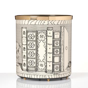 Piero Fornasetti, a 'Libri' paper basket, Fornasetti, Milano, Italy 2020.