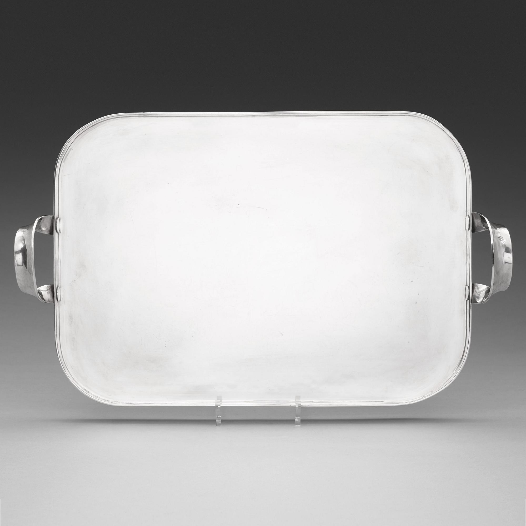 Bengt Liljedahl, A Bengt Liljedahl sterling tray, Stockholm 1975.