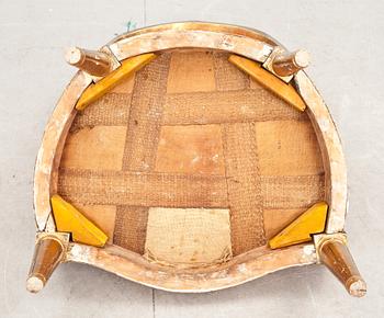 KARMSTOL, gustaviansk. 1700-talets slut.