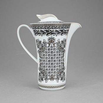 TEKANNA, porslin, "Marqueterie", Ikarus, Paul Wunderlich, Versace för Rosenthal.