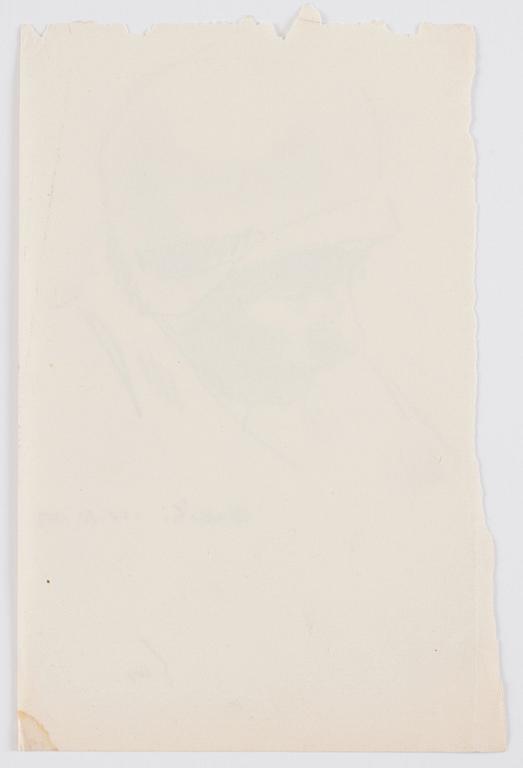 Lotte Laserstein, Self portrait with hat.