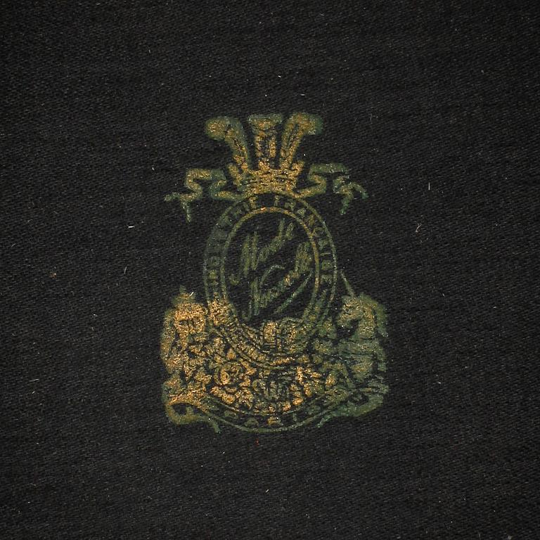 HÖG HATT med ask, tidigt 1900-tal.