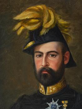 Okänd konstnär, 1800-tal, "Karl XV" (1826-1872).