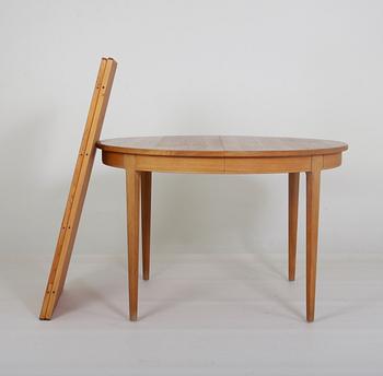 MATSALSMÖBLEMANG, 7 delar. Design Carl Malmsten  "Herrgården" resp "Ulvåsa", Bodafors.