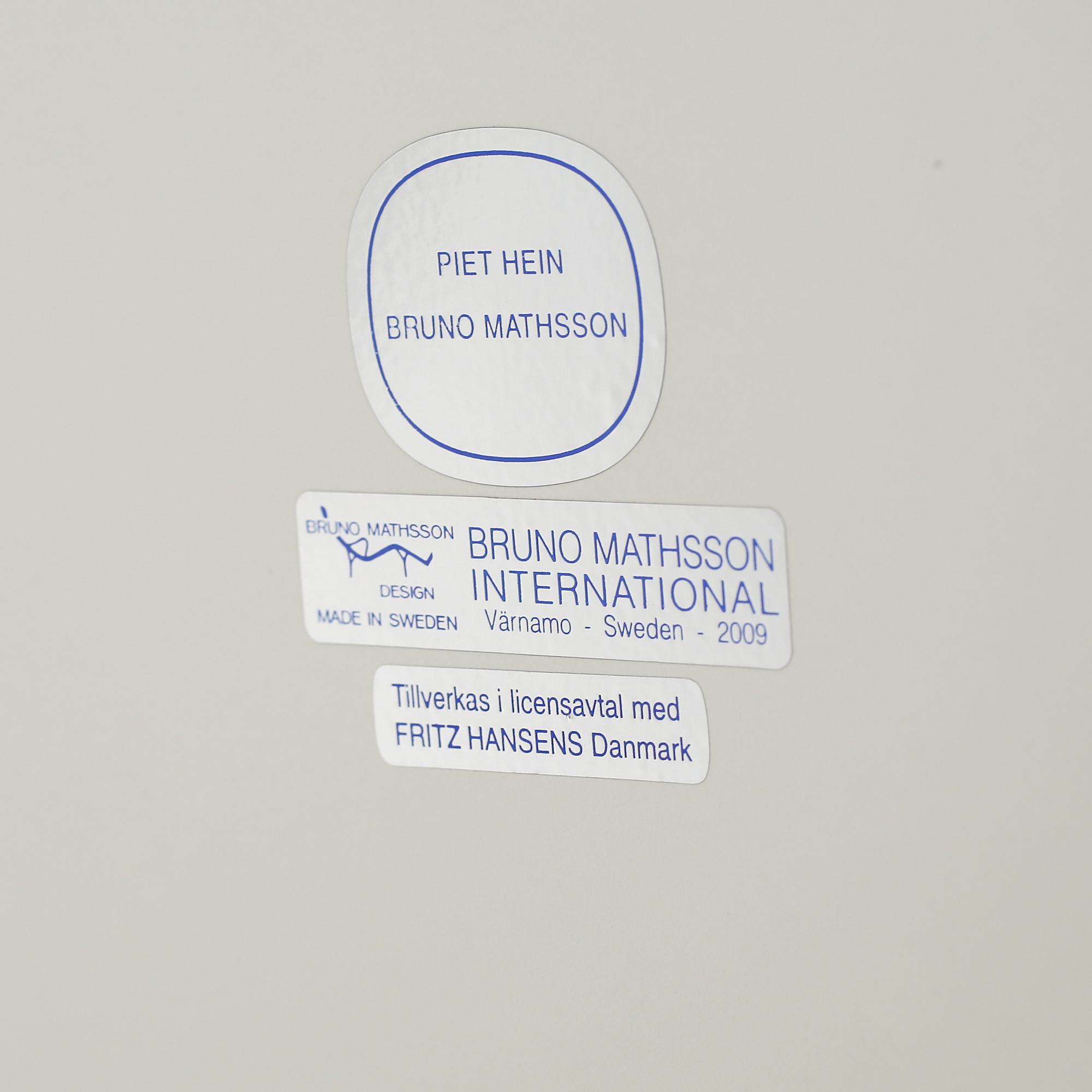 MATBORD, "Superellips", Bruno Mathsson och Piet Hein, Fritz Hansen, 2009.