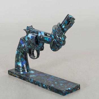 CARL FREDRIK REUTERSWÄRD - CAROLINA GYNNING, sculptur, signed by Gynning, 21 century.