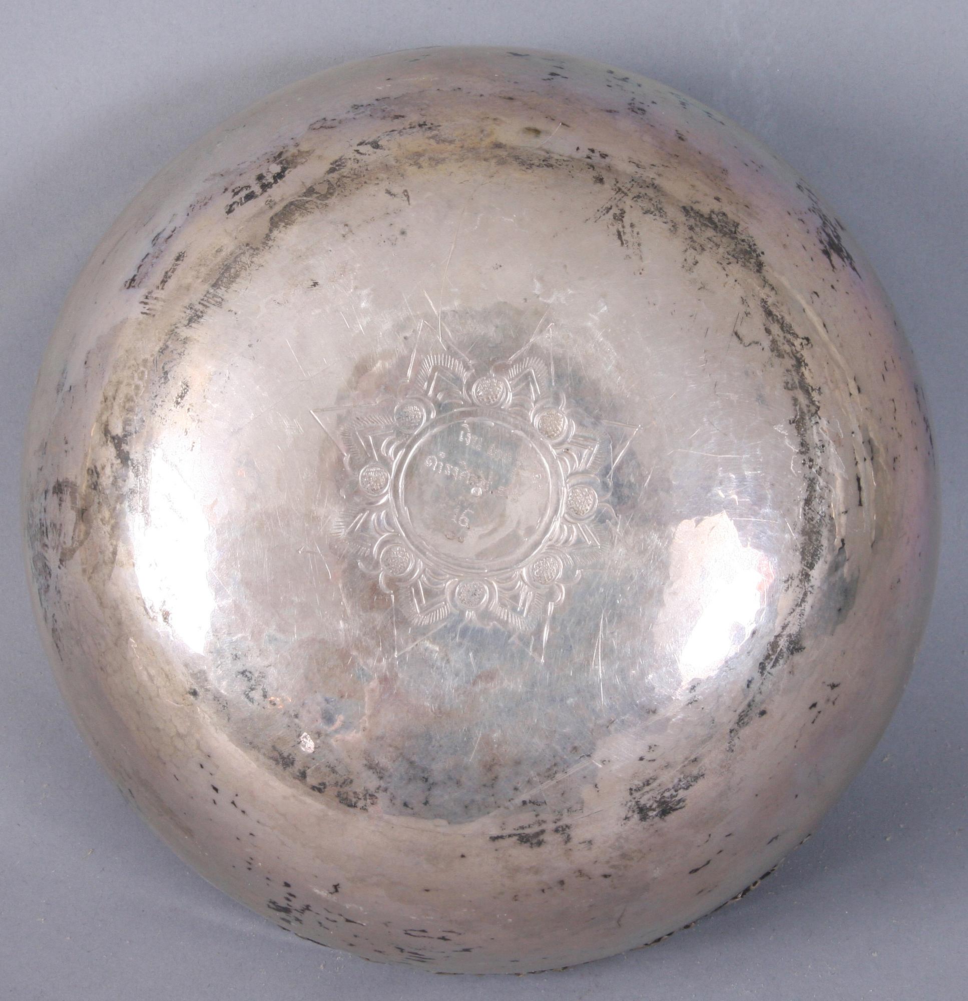 SKÅL, sterling silver. 241 gram, orientalisk.