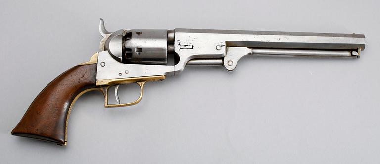 REVOLVER, Colt, 1851, Brevete.