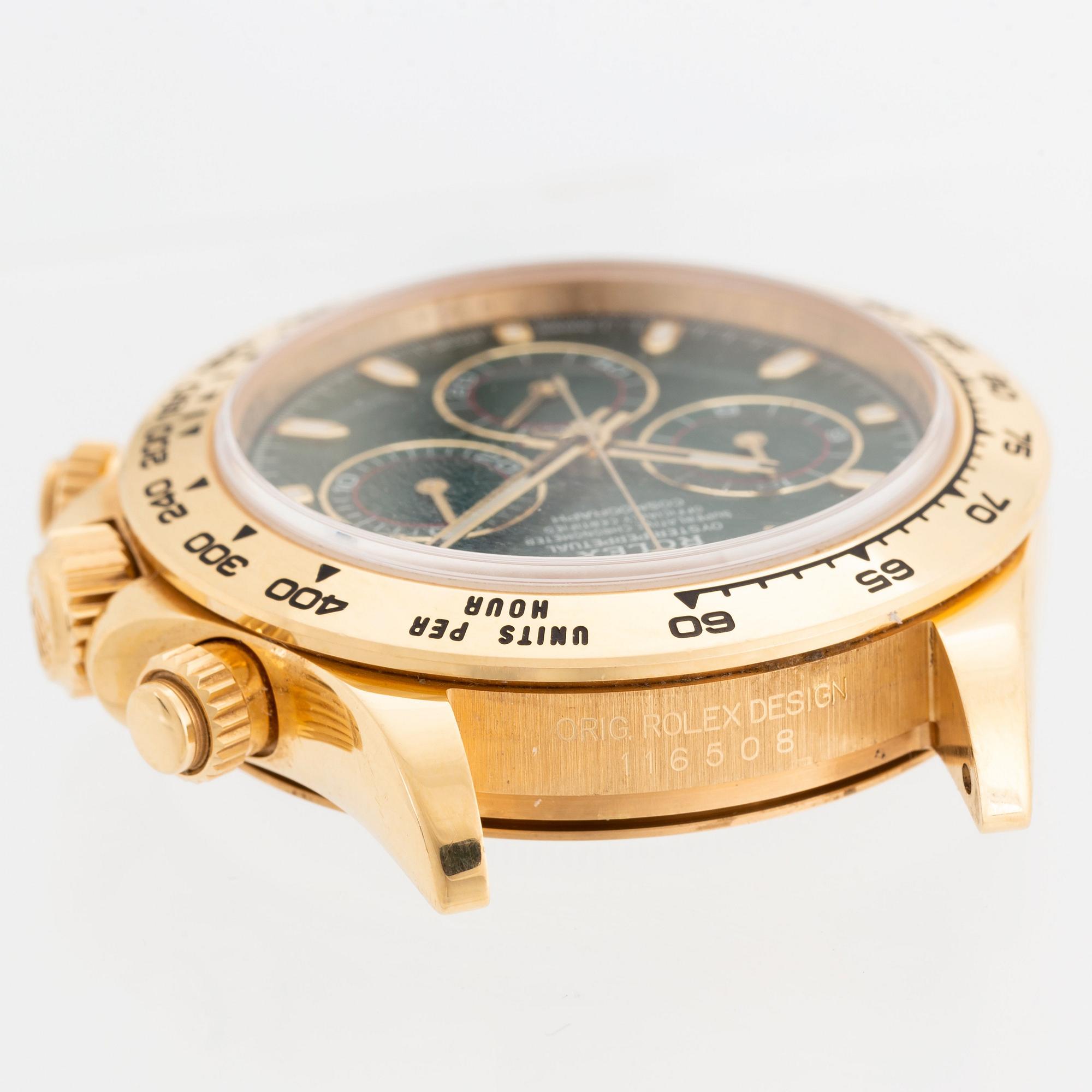 Rolex, Cosmograph, Daytona, kronograf, "Green Dial", ca 2016.