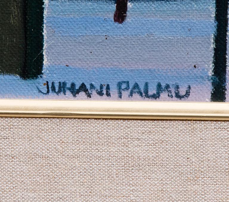 JUHANI PALMU, olja på duk, signerad.