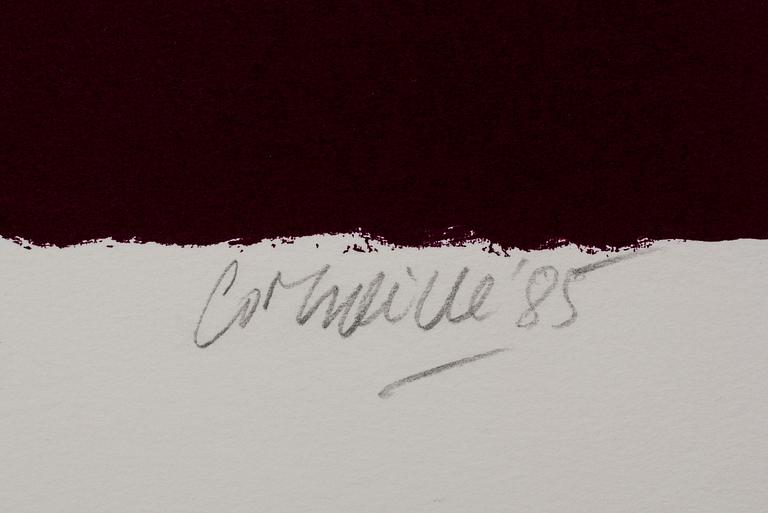 BEVERLOO CORNEILLE, färgserigrafi, signerad, numrerad V/L och daterad- 85.