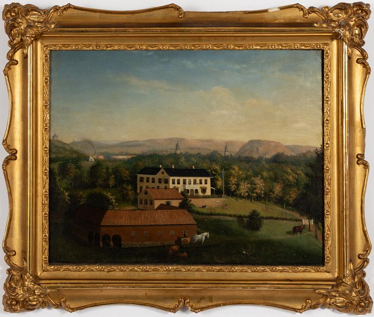 Swedish artist, around 1850, Gårda Manor, Gothenburg.