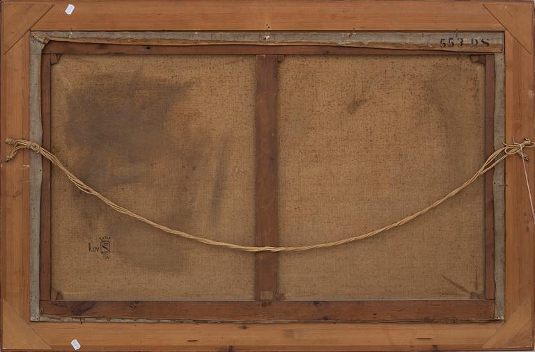 WILLIAM FLEMING VALLANCE, olja på duk, signerad RSA.