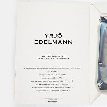 Yrjö Edelmann, two lithographs in colour, 'Heaven and Ocean', signed and numbered 830/1500.