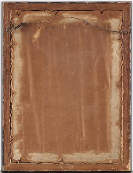 MÅLNING, gouache på papper. Indien, omkring 1900.