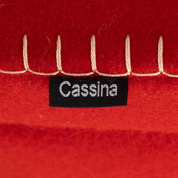 Gerrit Rietveld, fåtölj, "Utrecht", Cassina, 2000-tal.