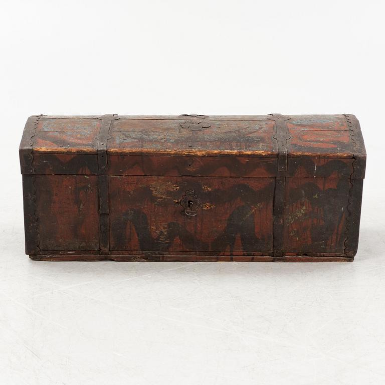 A Swedish provincial chest, beginning of the 19th Century.