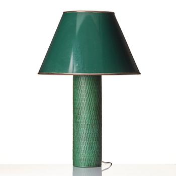 Stig Lindberg, a stoneware table lamp, Gustavsberg Studio 1967.