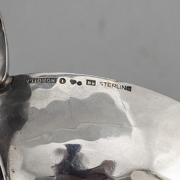 ATELIER BORGILA, two sterling silver taste du vins, Stockholm 1967.