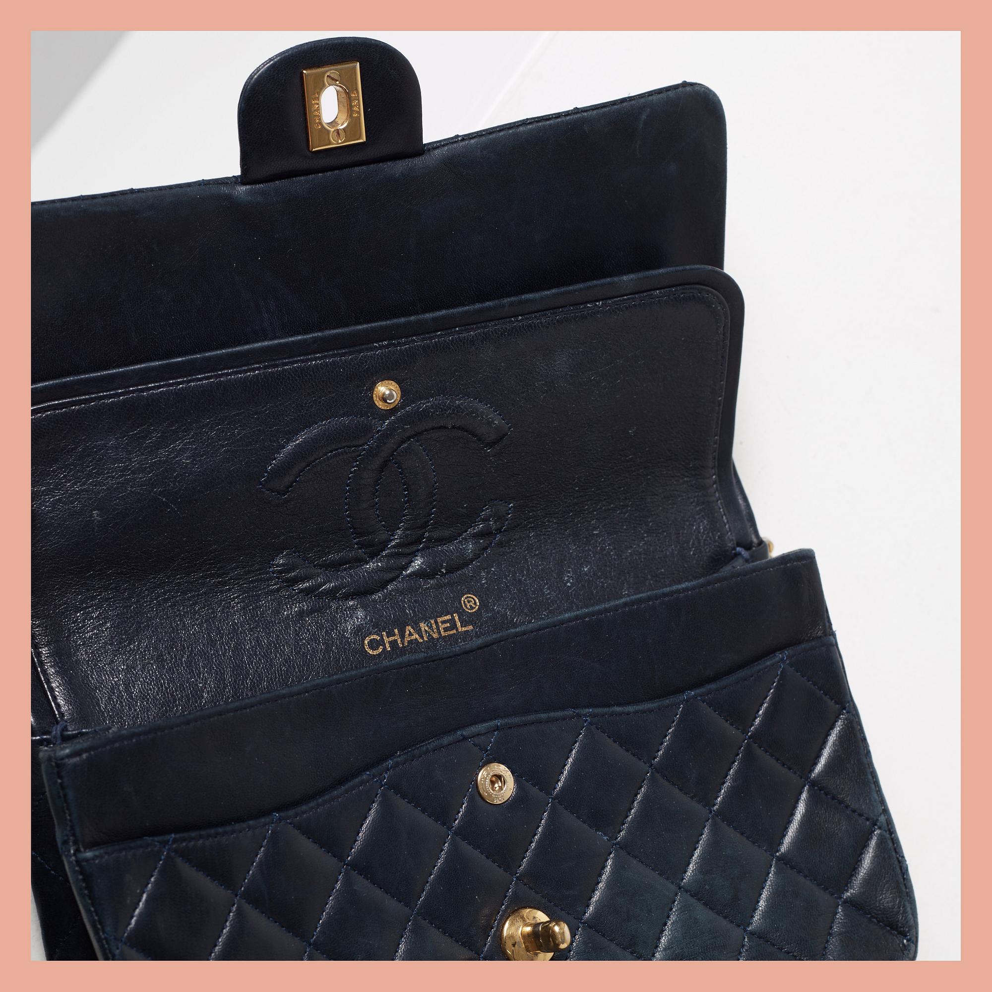 VÄSKA, "Double Flap bag", Chanel.