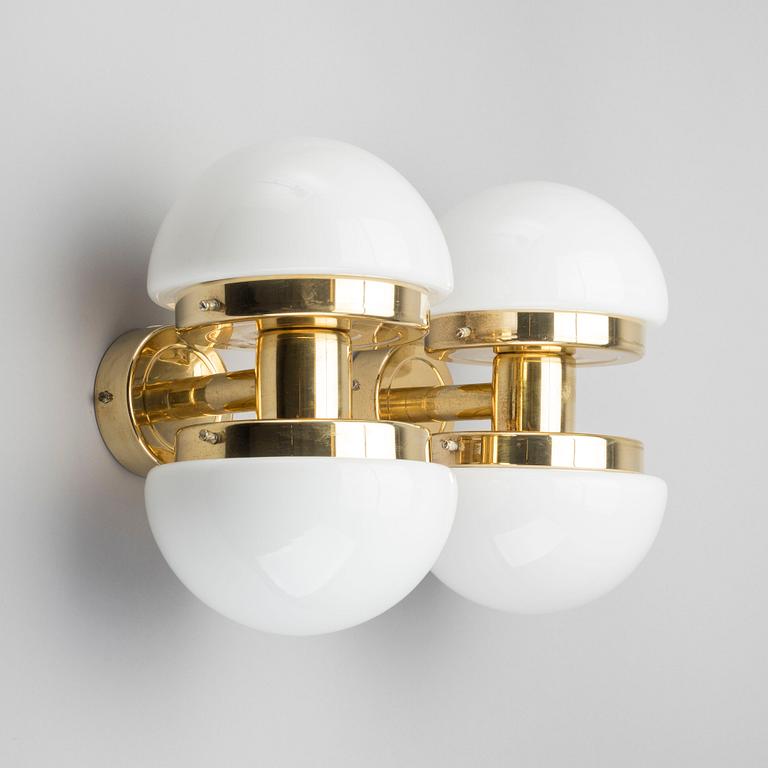 A PAIR OF WALL LAMPS BY KLAUS MICHALIK "BAU" STOCKMANN ORNO 1960'S.