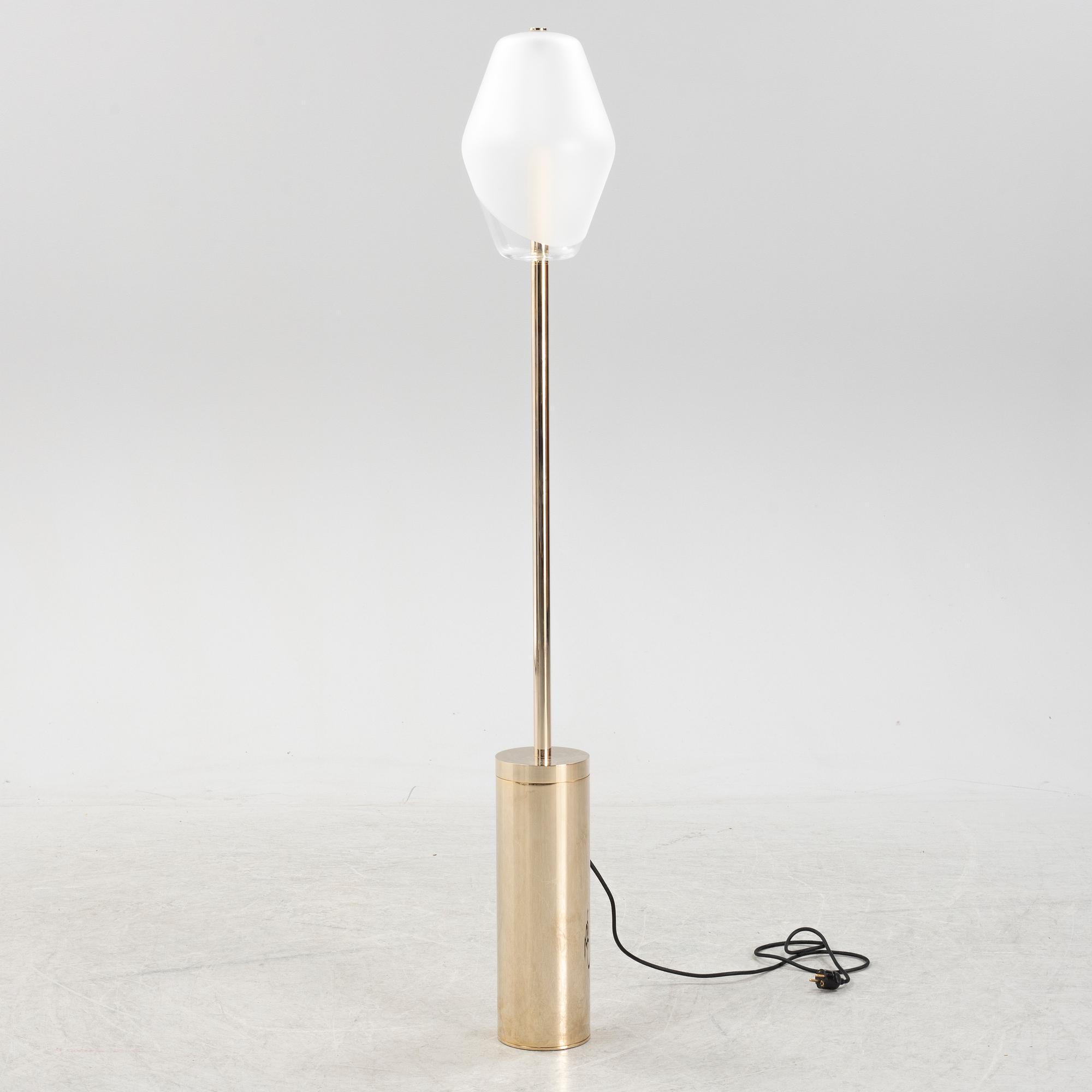 Régis Botta, golvlampa, "Parisienne", Ozone Light, Frankrike, samtida.