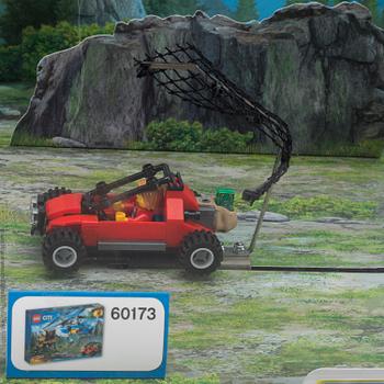 BUTIKS- / DISPLAYMONTER, 'Lego City 60170 & 60173', 2000-tal.