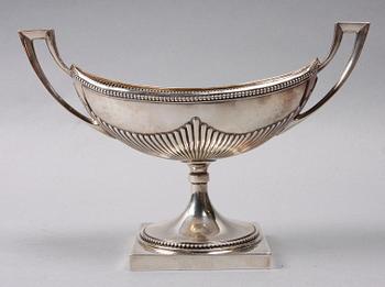 SOCKERSKÅL, silver, Ryssland.