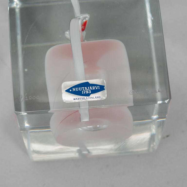 OIVA TOIKKA, årskub, Nuutajärvi, Finland 1985, 9/2000.